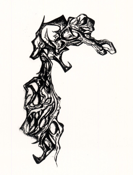 "Senza titolo"
Tecnica: serigrafia.